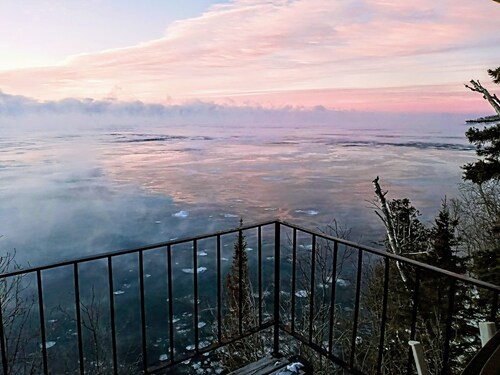 The Cliff Dweller on Lake Superior