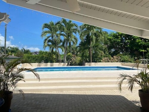 Serene 3 Bedroom Home with Saltwater Pool & Gardens