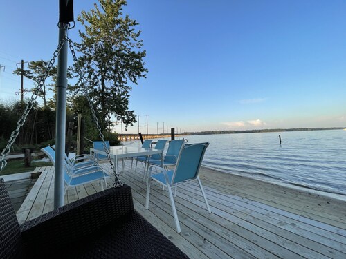 Chesapeake Bay Waterfront Home with Private Beach, Stunning Views