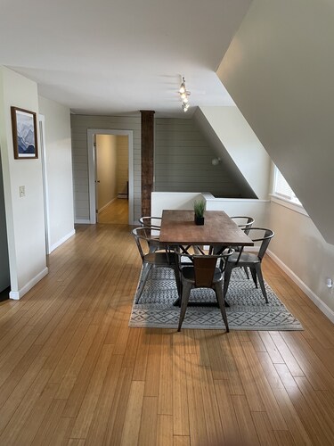 Cozy ski retreat on 200 acres of private groomed cross country ski trails.