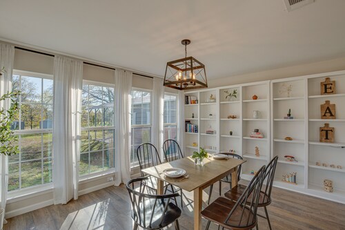 Game Room & Fire Pit: Family-Friendly Aubrey Home