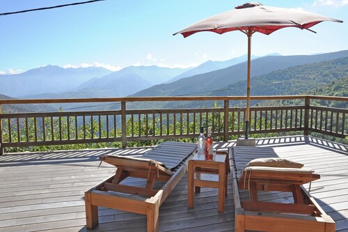 Villa à Ayguatébia-Talau avec Jardin & BBQ