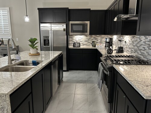 Luxurious modern  home away from home.