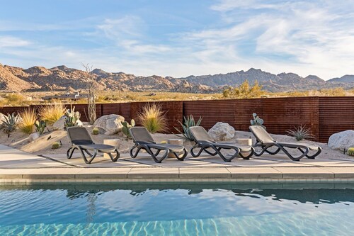 Cactus Cove by Fieldtrip | 4bd villa w Pool, Spa, and Views