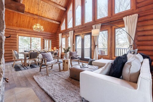 WaterFront Rustic chic Tremblant