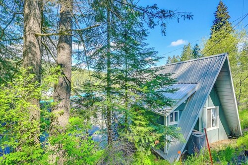 A-Frame Haven with Private Beach near CDA