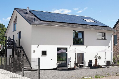 Ferienwohnung 'Ferienoase Im Land Der 1000 Seen' mit Privatterrasse, Gemeinschaftsgarten und WLAN