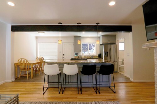 Updated open floor plan home with 3 bedrooms for fantastic outdoors experience.