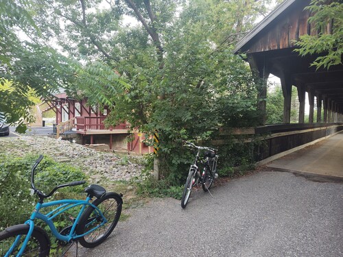 Family/Friend Retreat on Hersey River, close to trails, golf & horseback riding