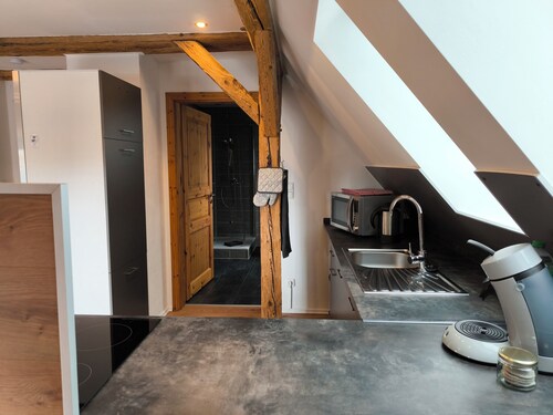 Bo'SeeAnNa II: DG-Maisonette-Ferienwohnung: verwinkelt und gemütlich (43qm)