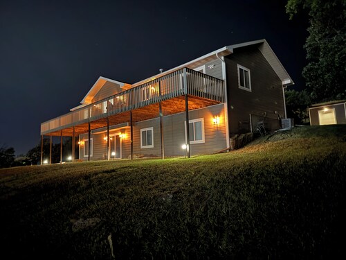 Spacious 5-Bedroom Home Blocks away from Downtown nestled in Below STURGIS Sign