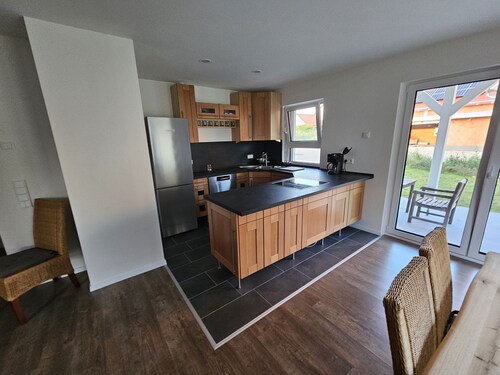 Ferienwohnung Auszeit" mit privater Terrasse, privatem Garten und Wi-Fi