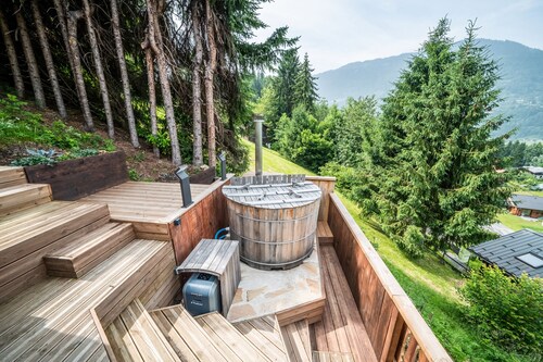Vakantie Appartement "Chalet La Bartavelle - Morillon" dichtbij de piste met privé terras & Wi-Fi