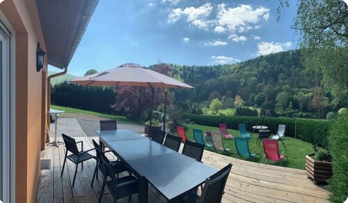 Le Wineck, 4-star vacation home for 10 people in the heart of nature