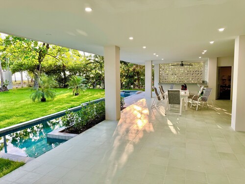 Beach Front Private Estate with Pool