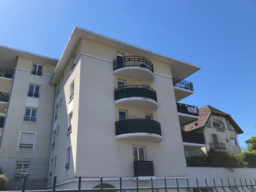 La Résidence Fleury; vue sur le lac Léman