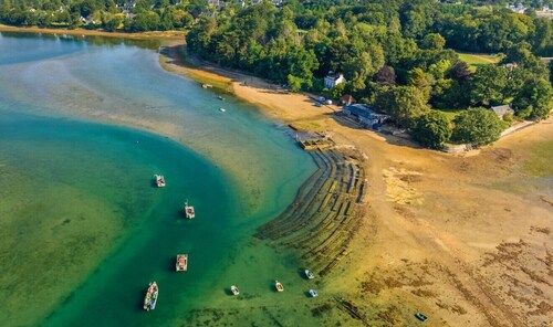Bright house - View of the cove