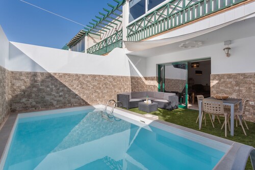 Vacation 'Sweet Home Playa Blanca' with Mountain View, Private Pool and Wi-Fi