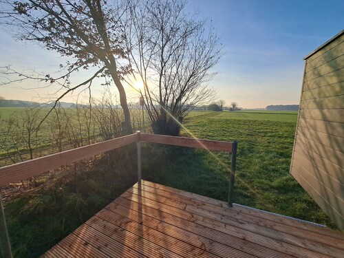 Gemütliches Tiny Haus mit Blick ins Grüne