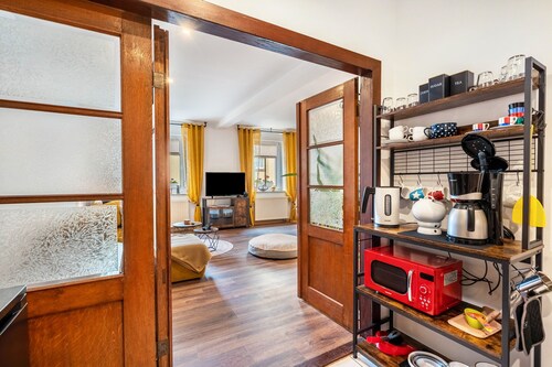 Ferienwohnung 'Gästewohnung Auszeit' mit dem Angebot frischer Eier von glücklichen Hühnern
