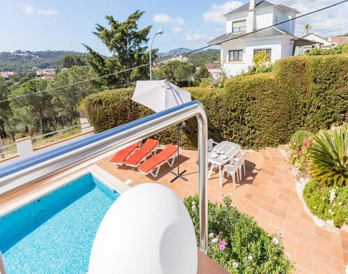 Villa in Blanes With Pool and Beach Views