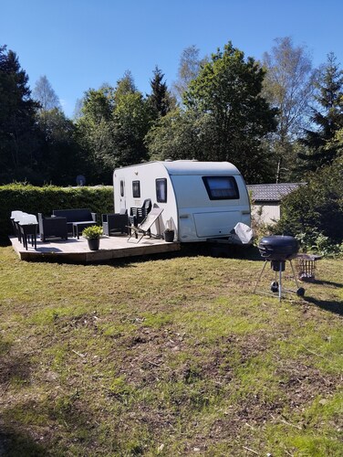 Ardennes belges jolie caravane 4 personnes