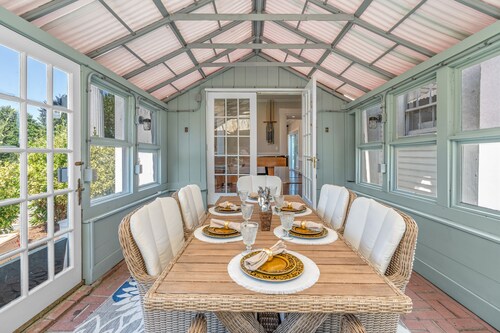 Grand home with historic charm, game room & spacious outdoor living spaces