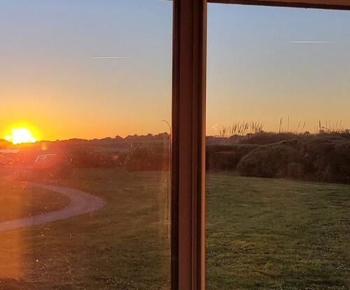 Au pied de la Plage de la falaise