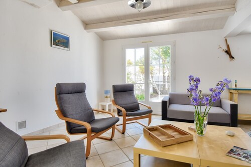 500 m de la plage - Maison pour 6 - Terrasse