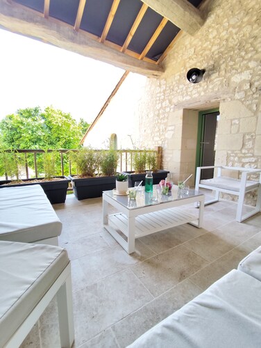 Gîte de charme à Loudun-Idéal pour 6 personnes