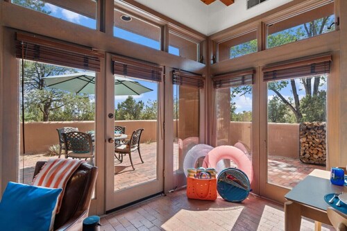 Ski Discounts! Peaceful Tesuque Adobe with Pool & Nearby Trails