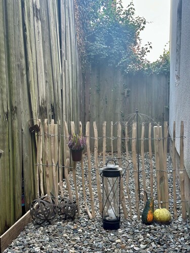 60 qm große Ferienwohnung im EG mit Garten und Innenhof für 2 Personen