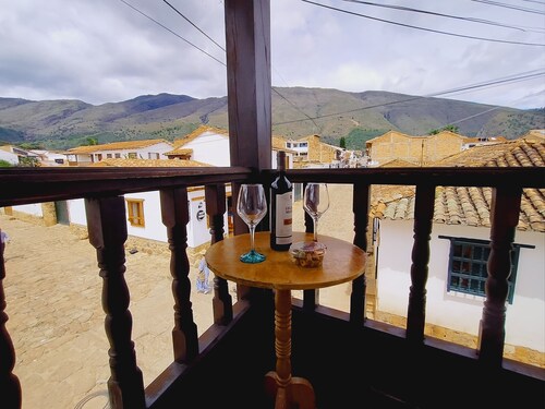 Balcón de Anita en la villa
