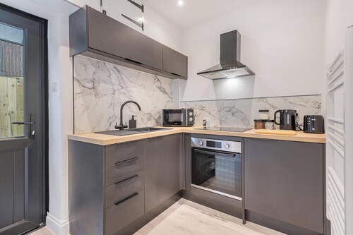 Luxury holiday home in Penrith, combining the charm of an old cottage with a sleek, modern interior