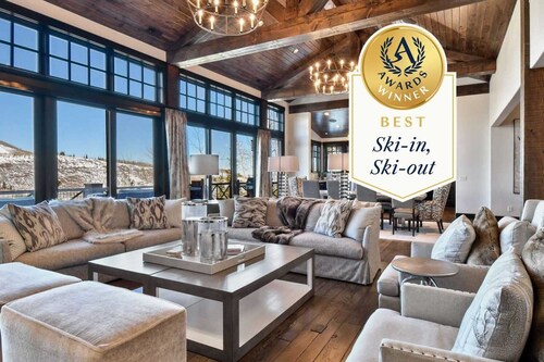 Ski-in Ski-out Deer Valley Hot Tub, Fire Pit, Views Silver Sun by Avantstay