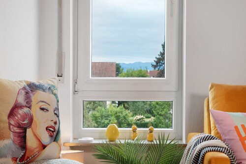 Apartment 'Karma' mit Bergblick, Balkon und WLAN