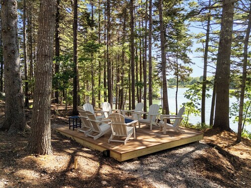 Waterfront Cottage in Maine | Seegar Camp, 2BR, Modern Comfort