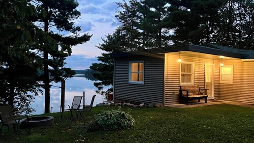 NEW! Modern Lakefront Home in Beautiful Eau Galle