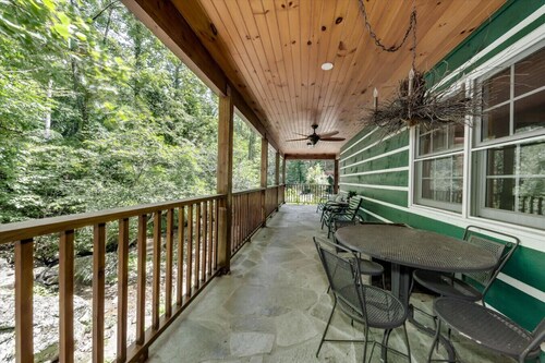 Storybook Waterfall Cottage | Hot Tub | Pets