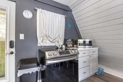 Pet Friendly A Frame w/ Private Dock, Kayak & Great Lake Views