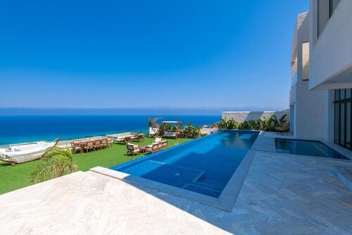 Villa Mila 6 Suites Piscine Vue Mer Metline