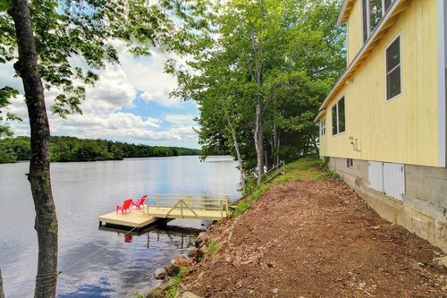 Newly Restored Waterfront Cottage With Private Dock, Fireplace, & Farm - Dogs OK
