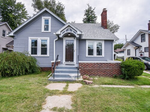 Brick Fireplace Central Omaha Family Haven 3 Bedroom Home