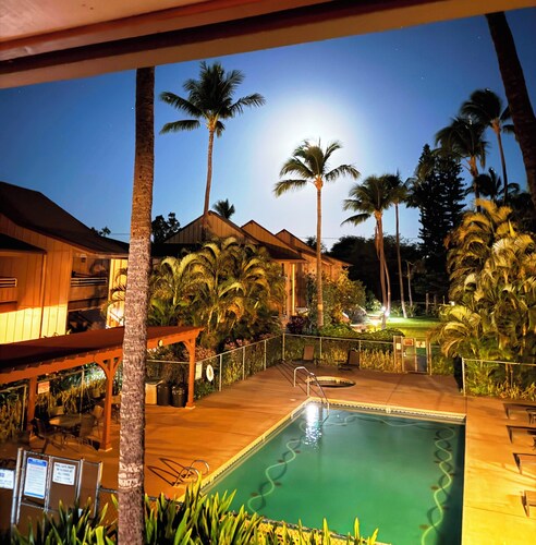 10% 7 Day Discount! Kihei 1Br Top Floor - Split AC, Clean, Free WiFi, Turtles!