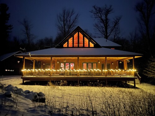 Mountain Retreat: Heart of High Peaks-20 Min To Whiteface/Placid/Olympic Complex