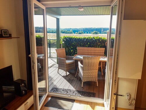 kleines Ferienhaus am Feldrand - Ferienhaus