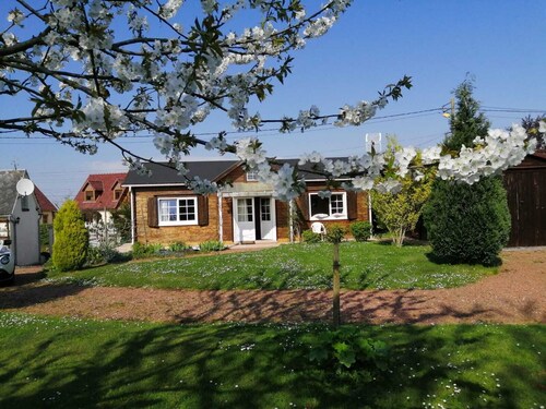 40m2 Hütte; 5-Bett, große Terrasse und jadin vor dem Wald von Eu