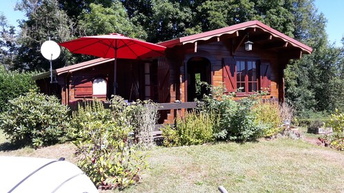 Chalet à Saales en moyenne montagne à 550 m d'altitude, classé 2 étoiles