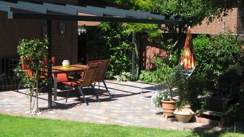 Ferienwohnung " Ankerplatz " ruhiger Lage, Sauna , W-LAN , Garten