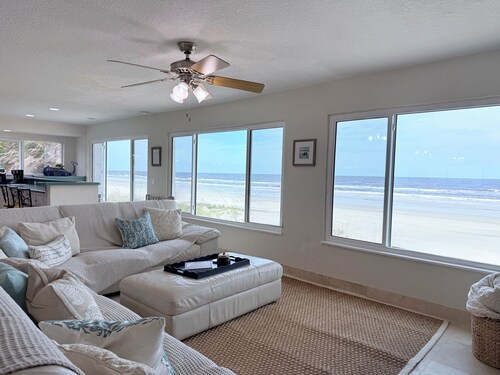 DIRECT OCEAN FRONT HOME SLEEPS 14- HUGE OCEANFRONT PATIO NEAR FLAGLER AVE!